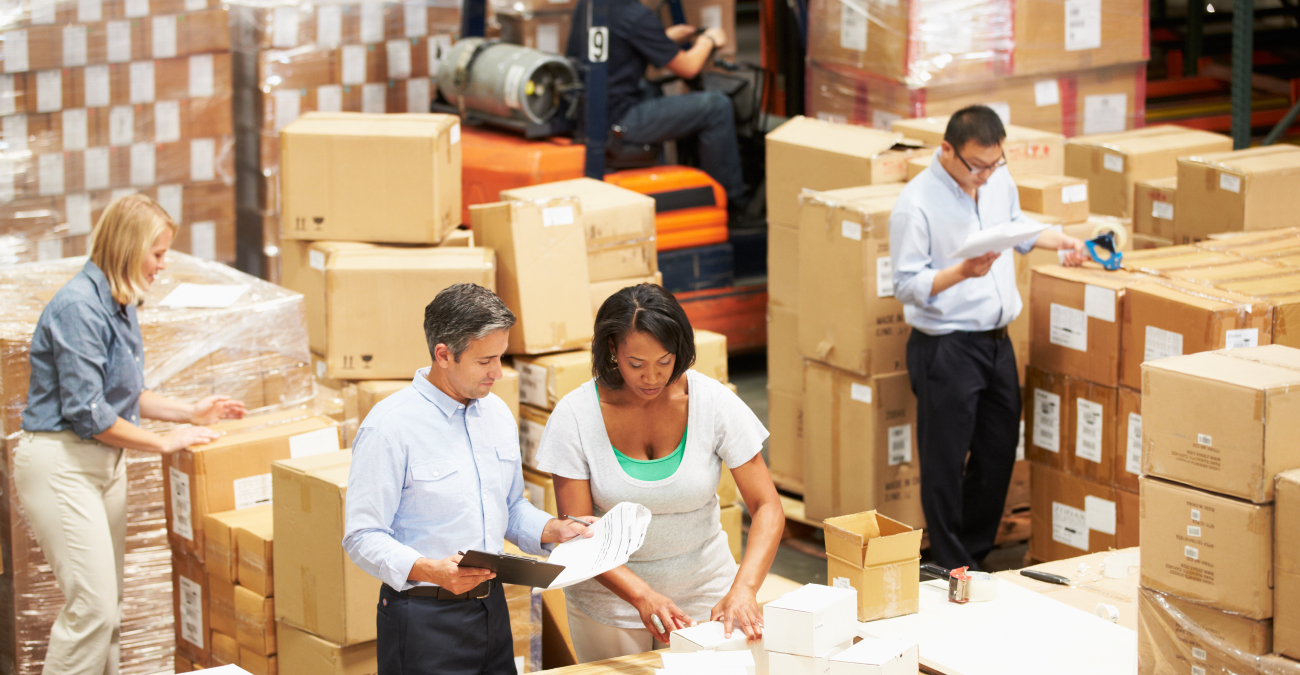 Workers-In-Warehouse