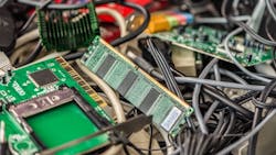 Old electronic components Old electronic components