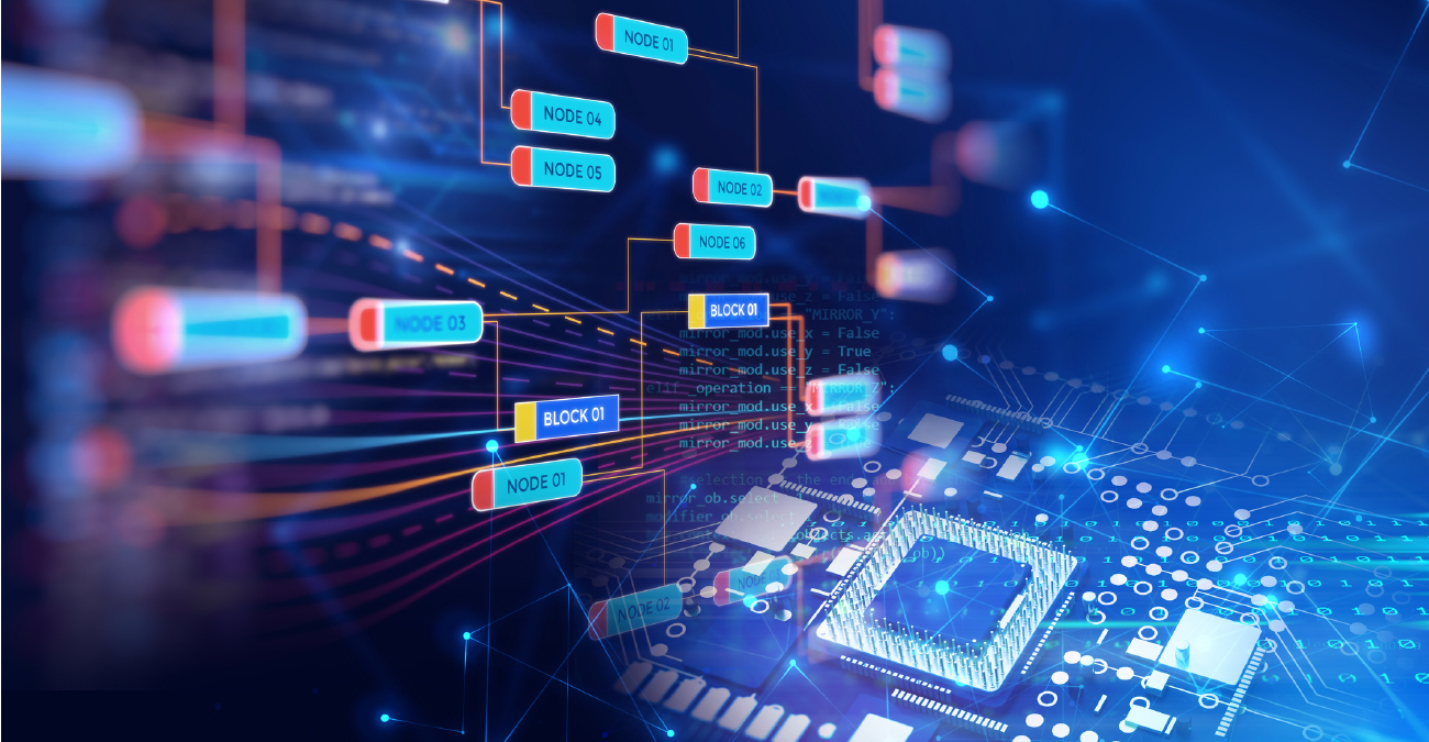 Block-chain-network-concept