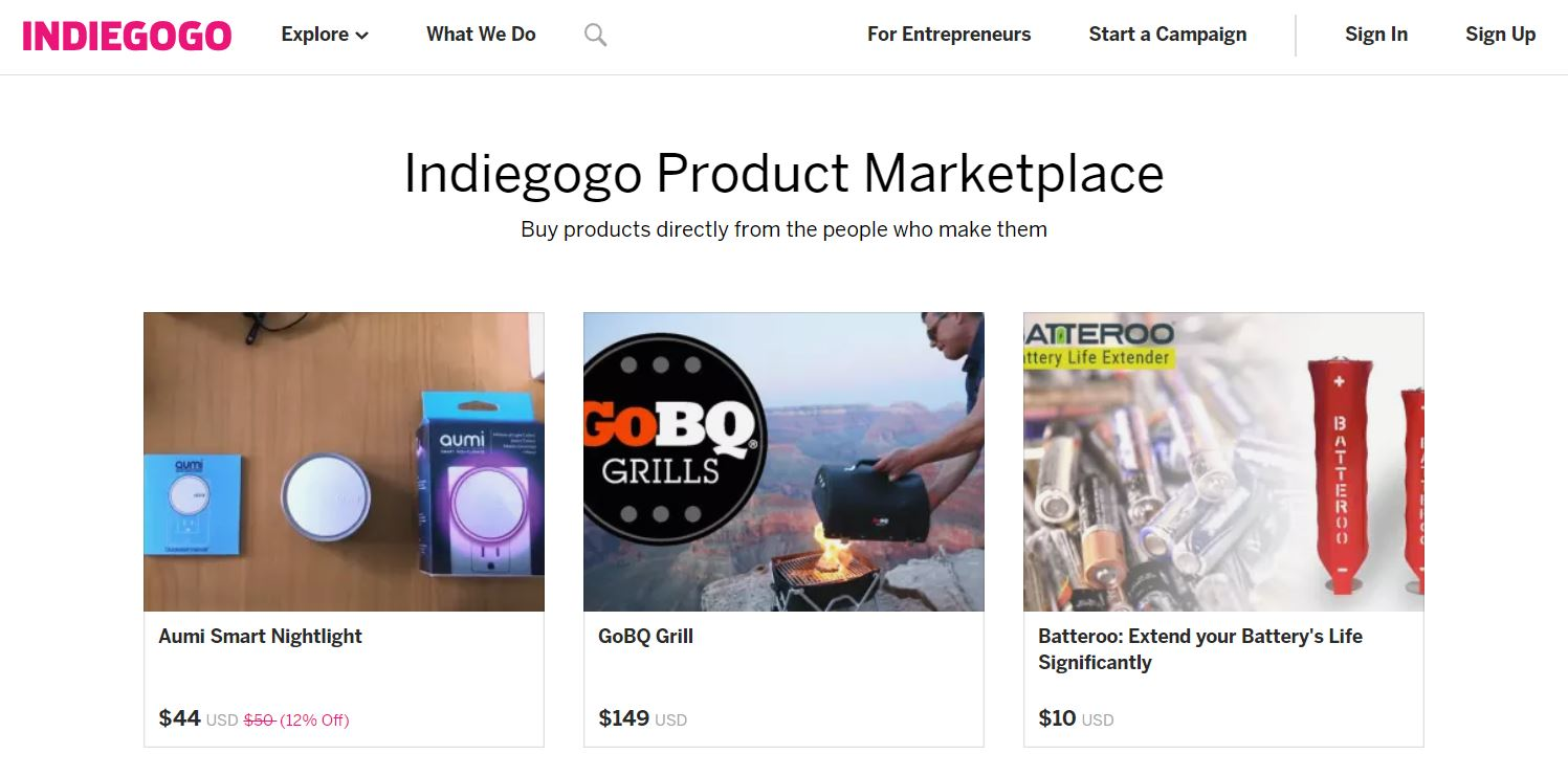 indiegogo