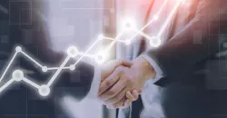 Businessman making handshake Businessman making handshake