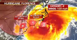 Hurricane Florence Image Hurricane Florence Image