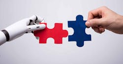 Robot-human puzzle Robot-human puzzle