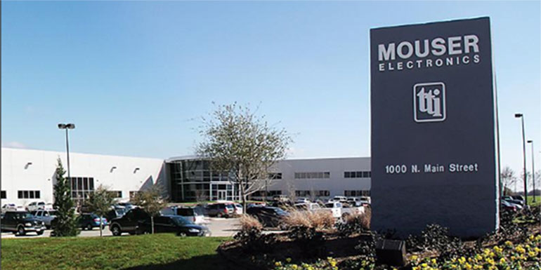 #10 Mouser Electronics Distributor 2016