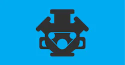 Engine flat icon