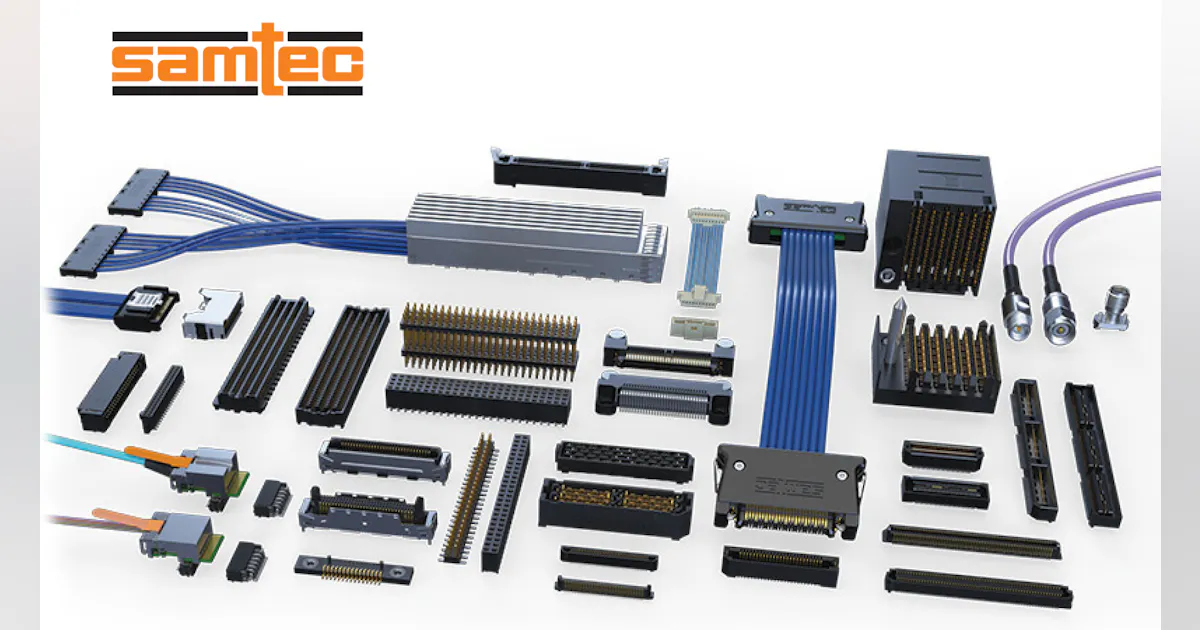 10 Most Popular Connector Products from Samtec | Supply Chain Connect