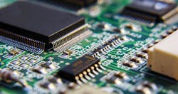 Closeup of PCB Closeup of PCB