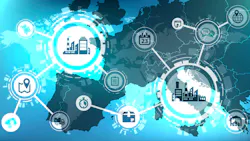 Artist's redition of supply chain Artist's redition of supply chain