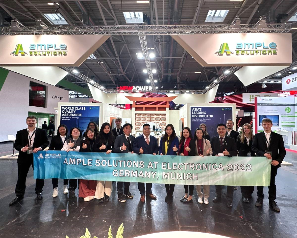 Ample Solutions At Electronica 638a70de64f88