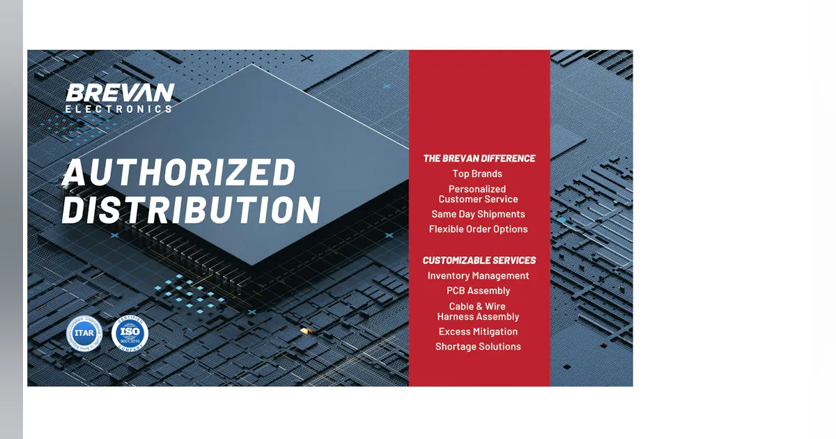 Electronic Custom Distribution Top 50 Electronics Distributors 2026 - Brevan Electronics | Supply ...
